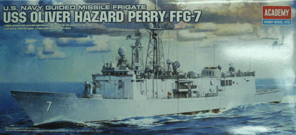 AC14102 1/350 USS OLIVER HAZARD PERRY FFG-7