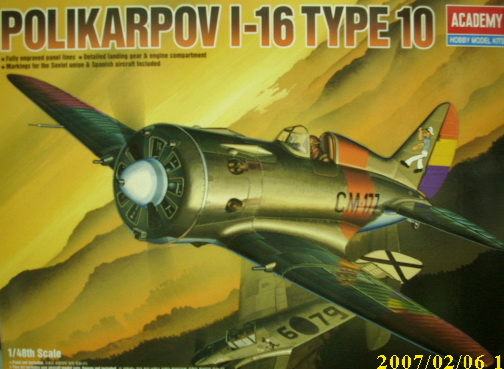 AC2127 POLIKARPOV I-16 TYPE 10 
