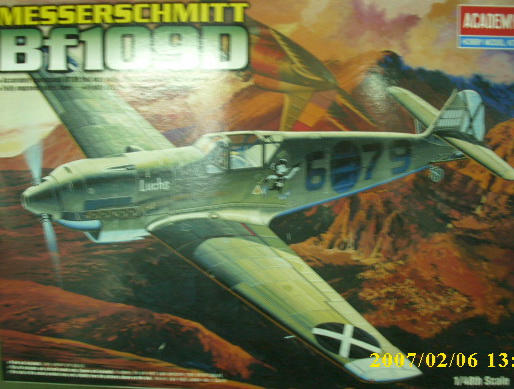 AC2178 MESSERSCHMITT Bf109D