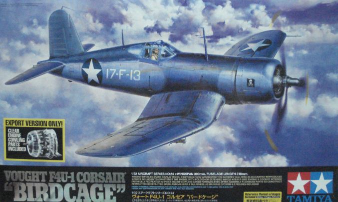 Юc60324 1/32 VOUGHT F4U-1 CORSAIR