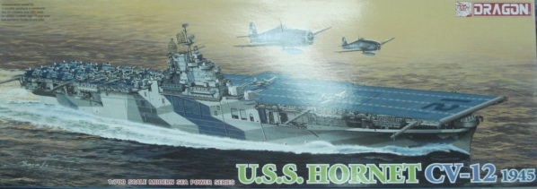 s7085 1/700 U.S.S HORNET CV-12 1945
