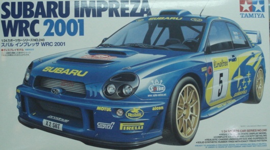 Юc24240 1/24 SUBARU AIMPREZA WRC 2001