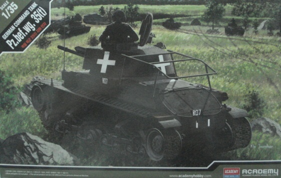 AC13313 1/35 GERMAN COMMAND TANK Pz.bef.wg.35(t)