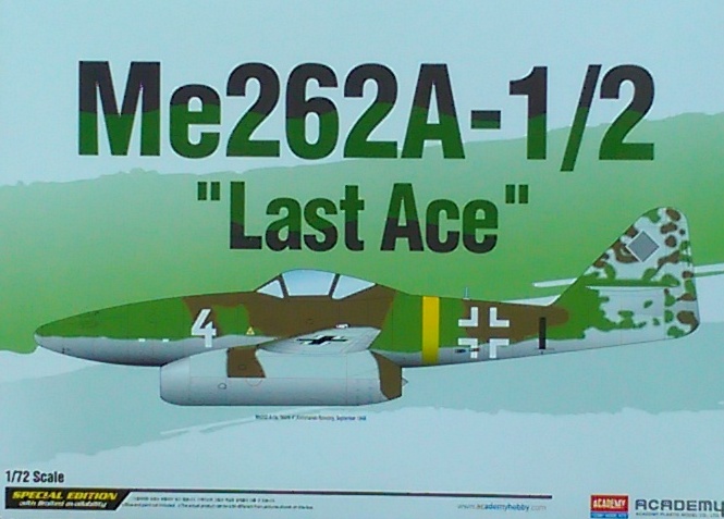 AC12542 1/72 Me262A-1/2