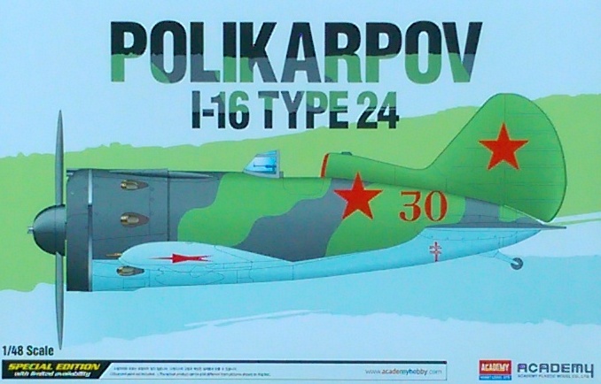 AC12314 1/48 POLIKARPOV I-16 TYPE24