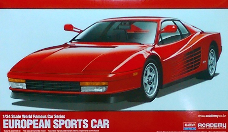 AC15526 1/24 EUROPEAN SPORTS CAR