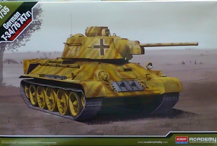 AC13502 1/35 GERMAN T-34/76 747(r)