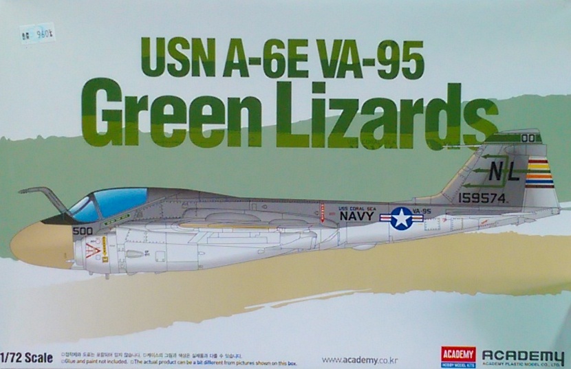 AC12543 USN A-6E CA-95 Green Lizards