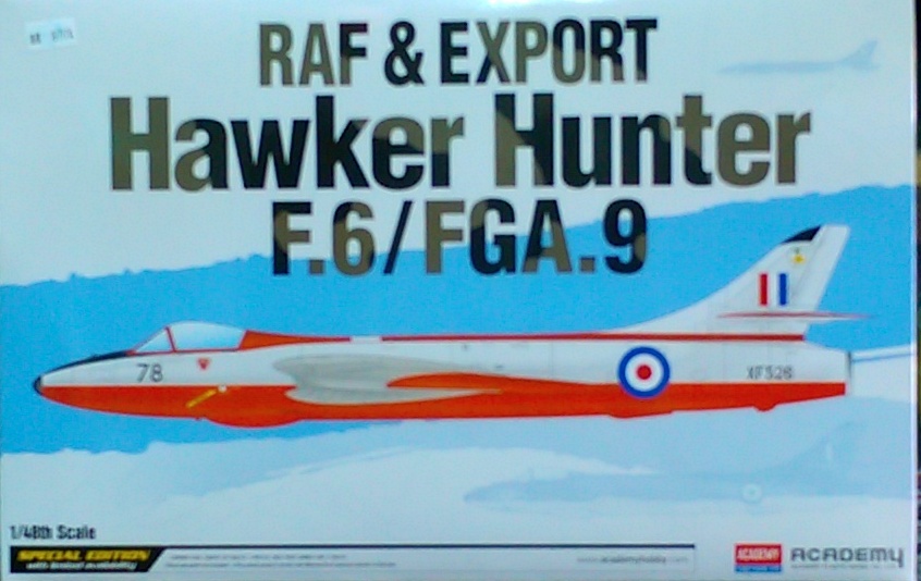 AC12312 1/48 RAF&EXPORT Hawker Hunter F.6/FGA.9