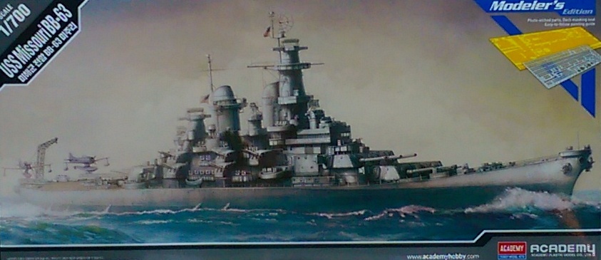 AC14223 1/700 USS MISSOURI BB-63