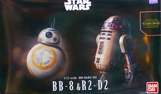 Pڤj 1/12 BB-8&R2-D2-ʳf