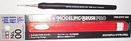 ЮcTAMIYA MODELING BRUSH PROŭ۵ NO.00