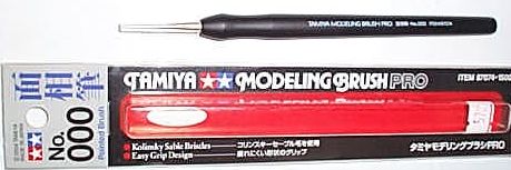 ЮcTAMIYA MODELING BRUSH PROŭ۵ NO.000