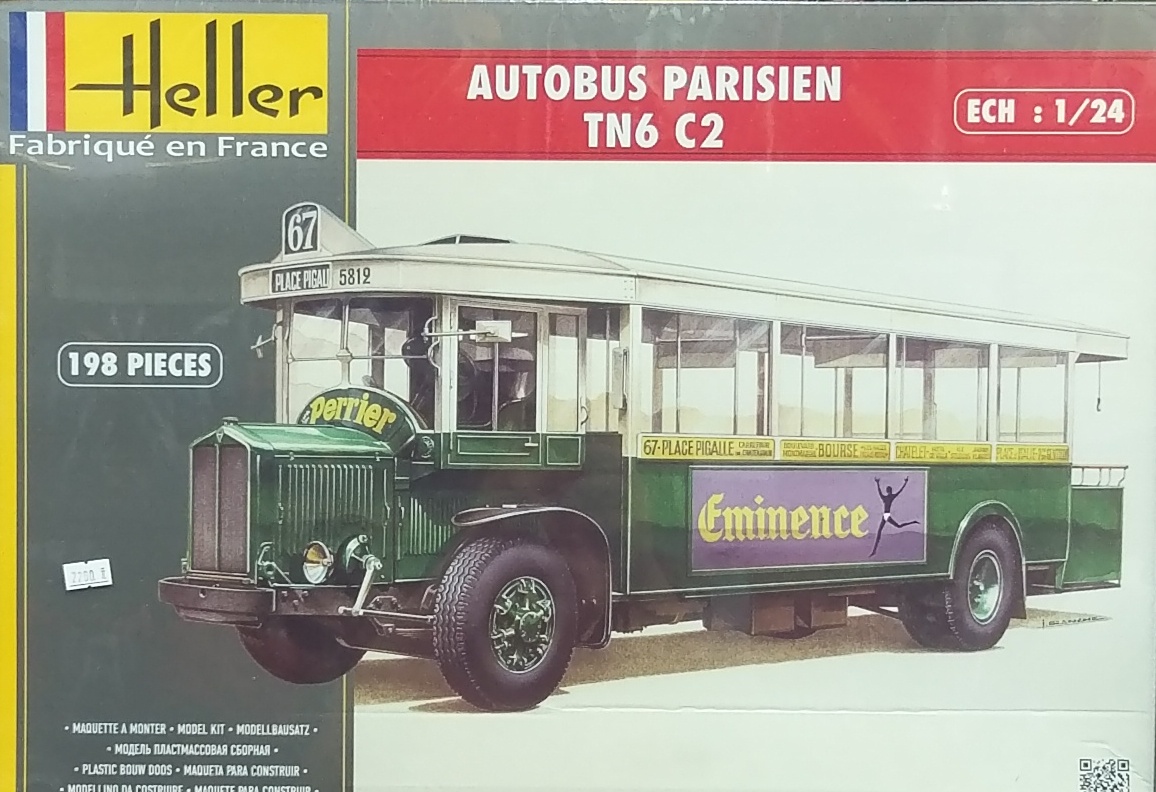 HELLER80789 1/24 AUTOBUS PARISIEN TN6 C2