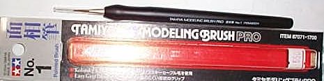 ЮcTAMIYA MODELING BRUSH PROŭ۵ NO.1