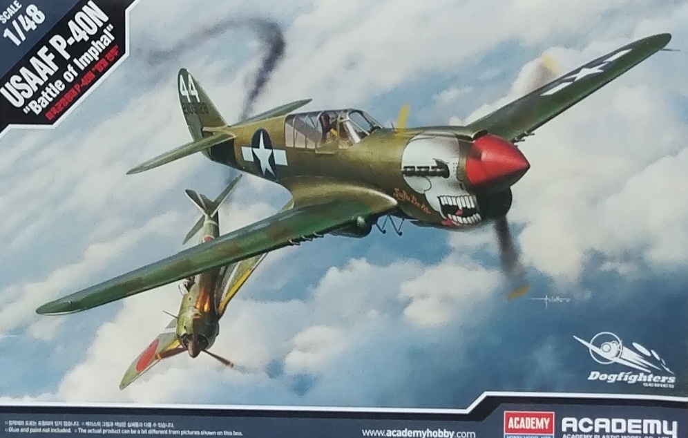 AC12341 1/48 USAAF P-40N'Battle of imphal