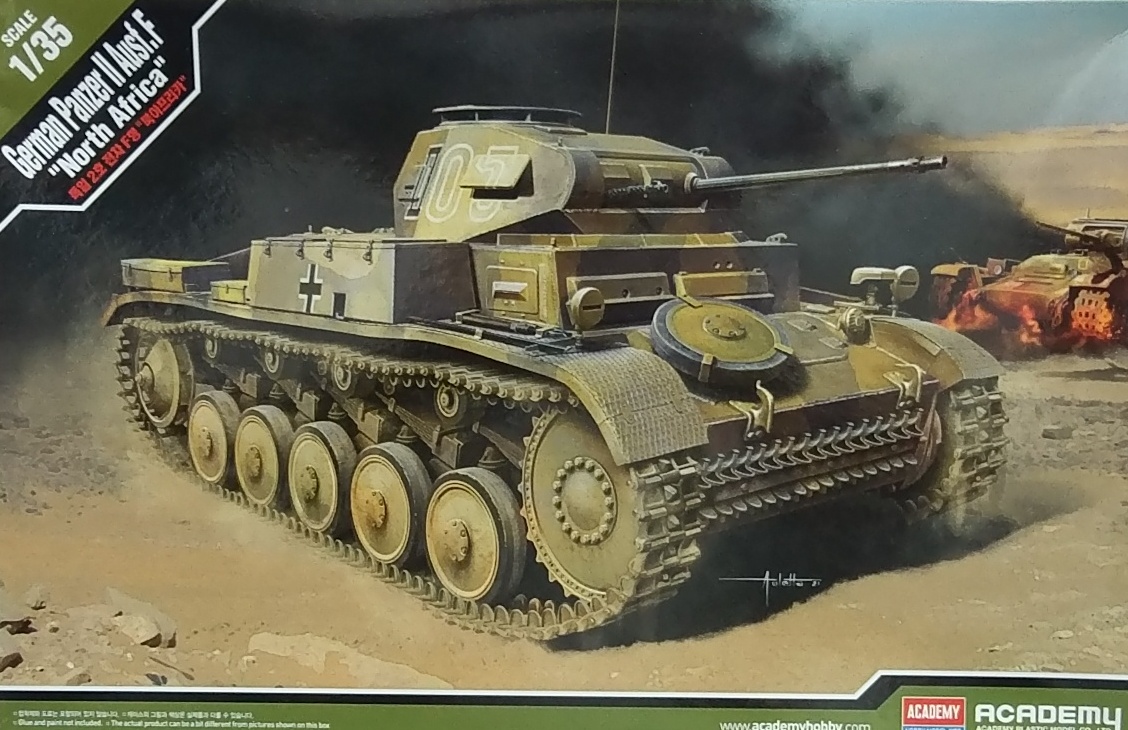 AC13335 1/35 German PanzerII Ausf.F