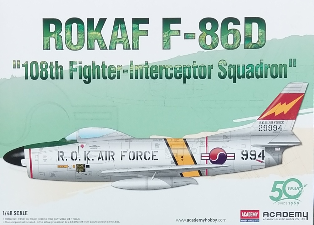 AC12337 1/48 ROKAF F-86D