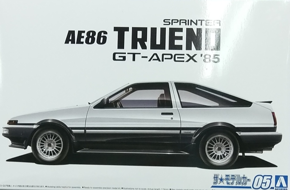 AO061411 TOYOTA AE86 TRUENO