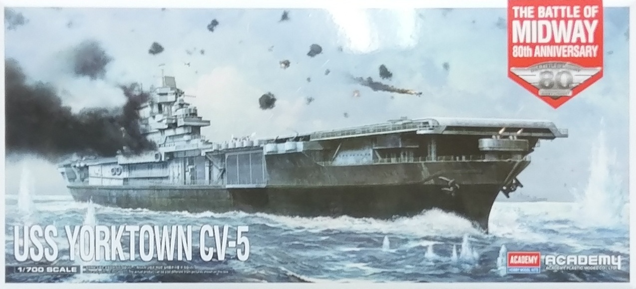 AC14229 1/700 USS YORKTOWN CV-5