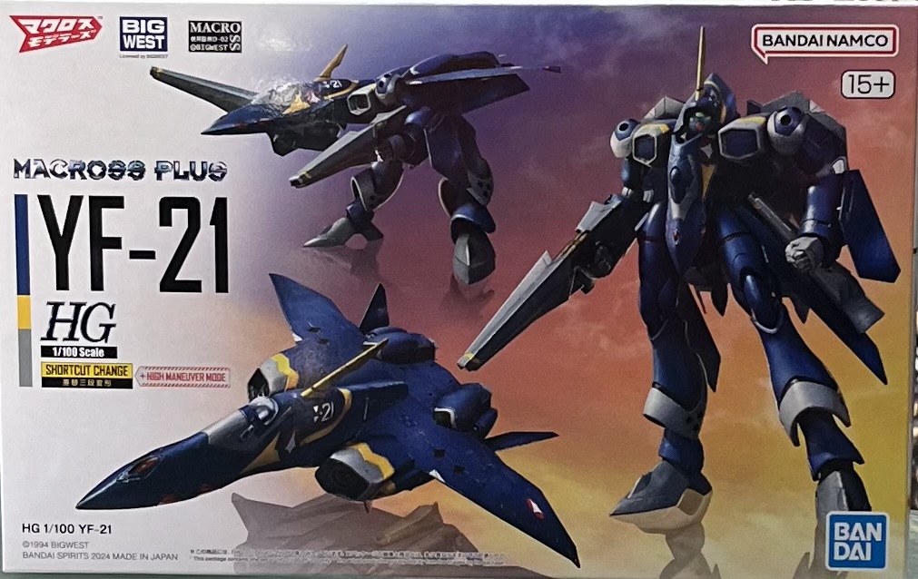 1/100 HG Wɪŭn YF-21