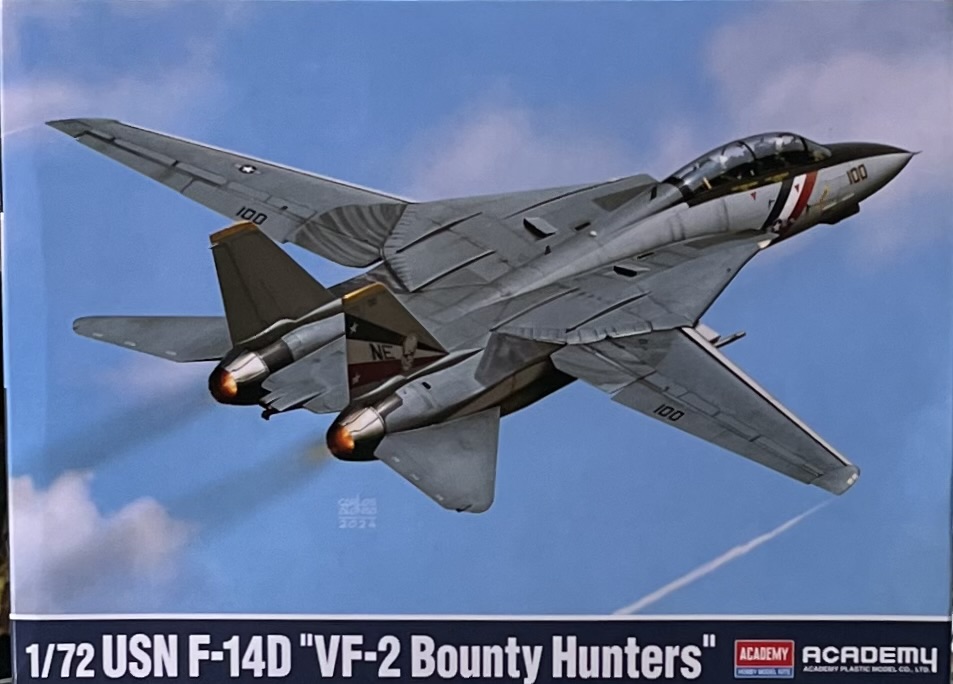 AC12590 1/72  USN F-14D VF-2 Bounty Hunters