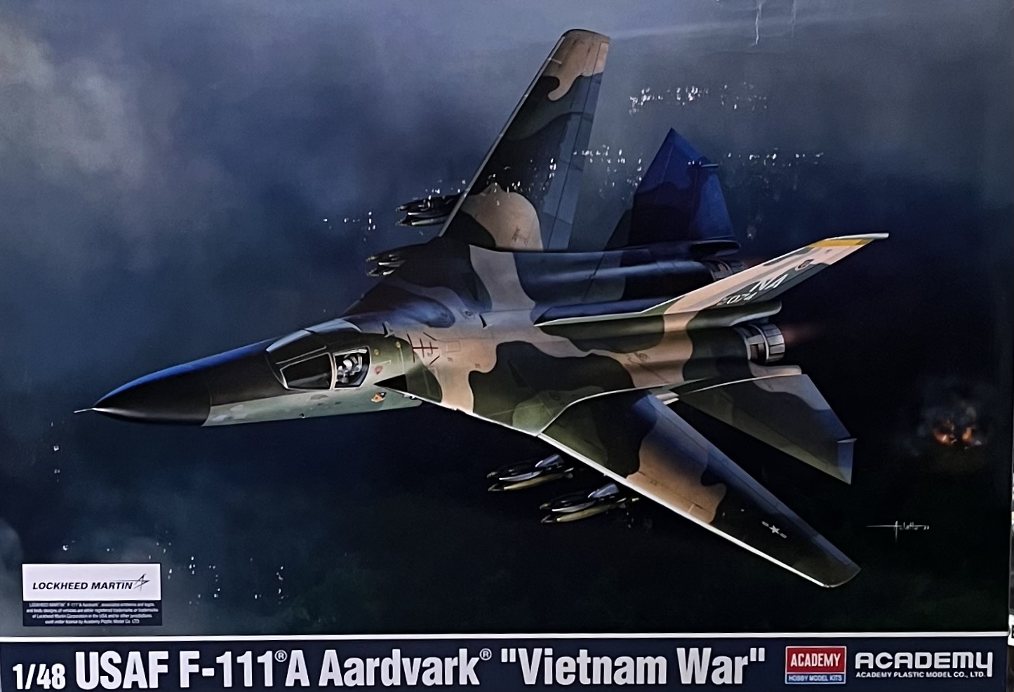 AC12360 1/48 USAF F-111A Aardvark