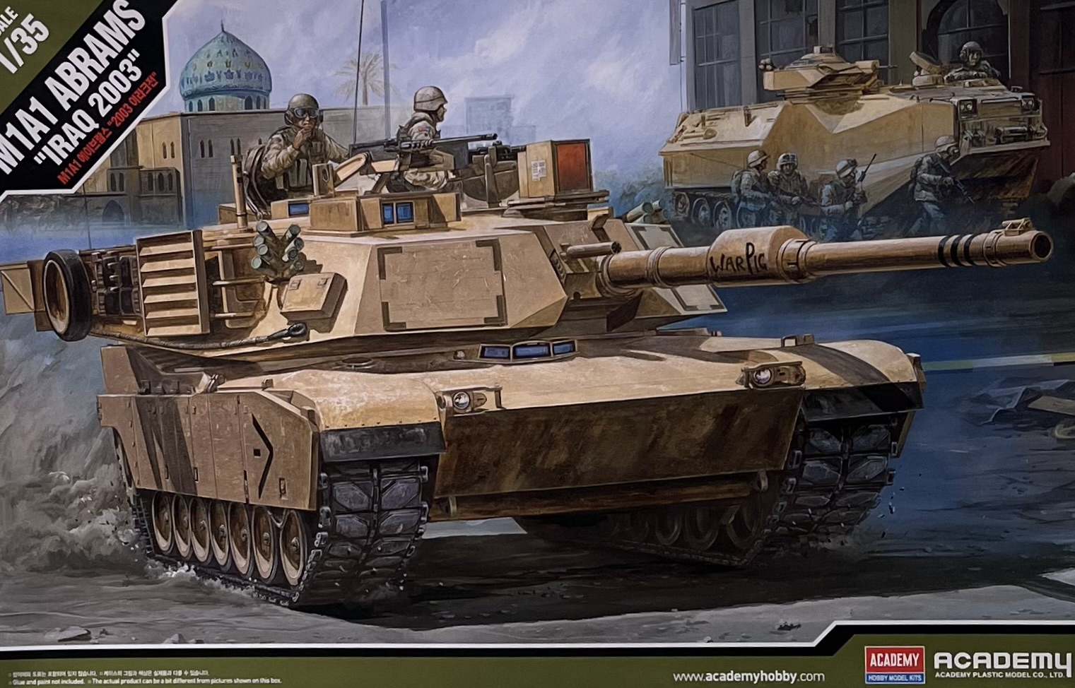 AC13202 1/35 M1A1 ABRAMS IRAQ 2003