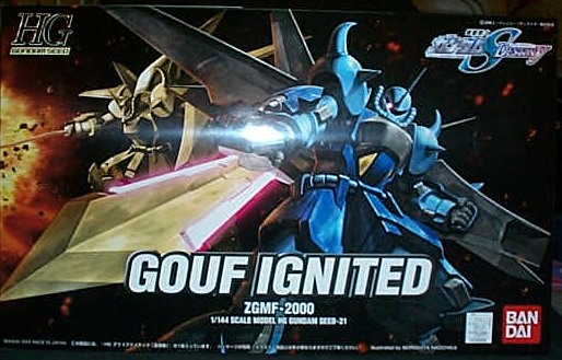 1/144 SEED DESTINYuHGtC 31j GOUF IGNITED