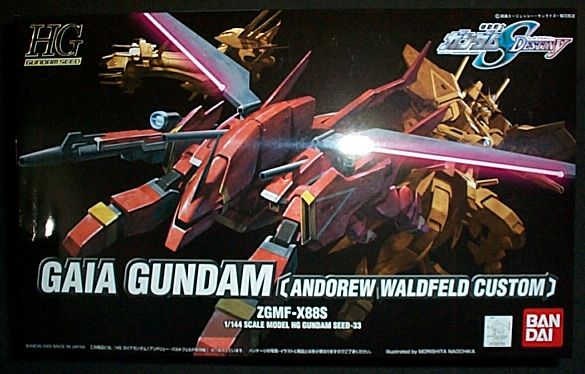 1/144 SEED DESTINYuHGtC 33 GAIA GUNDAM ANDOREW WALDFELD CUSTOM\ȦѪꪩ--ʳf