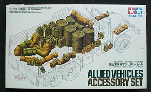 Юc1/35xƨtC NO.229 ALLIED VEHICLES ACCESSORY SET