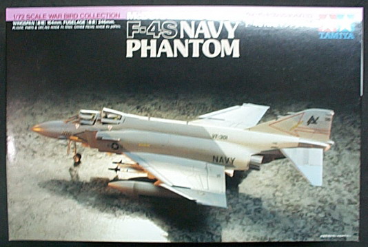 ЮcTAMIYA 1/72tC NO.33 F-4S NAVY PHANTOM