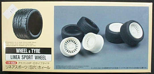 FUJIMI 1/24 MνL 19140 LINEA SPORT WHEEL