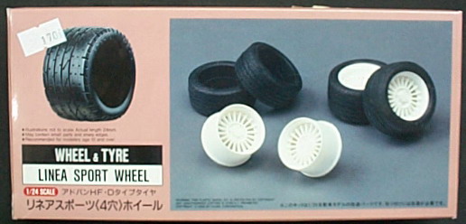 FUJIMI 1/24 MνL 19149 LINEA SPORT WHEEL