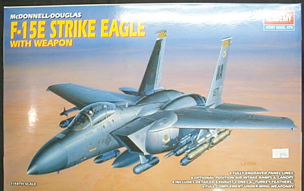 ACADEMYRw 1/48 tC 2117 F-15E STRIKE EAGLE WITH WEAPON