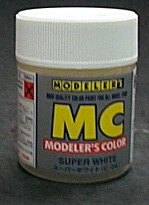 MC MODELER,S SUPER WHITE