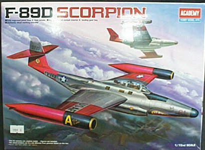 ACADEMYRw 1/72 tC 12403 F-89D SCORPION