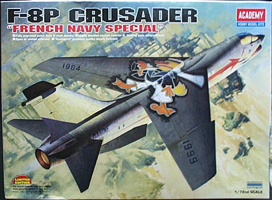 Rw12407 1/72 F-8P CRUSADER