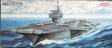 1/800 KITTYHAWK U.S.S AIRCRAFT CARRIER CV-63