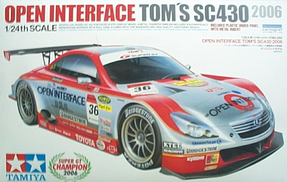 1/24 ЮcOPEN UNTERFACE TOMS SC430-24293