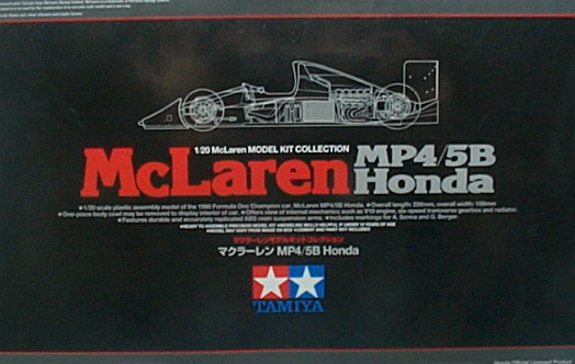 TAMIYA89720 McLaren MP4/5B Honda