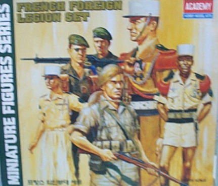 Rw1381  FRENCH FOREIGN LEGION SET