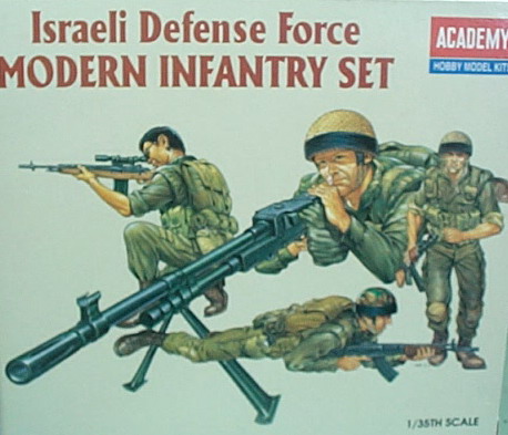 Rw1368  Israeli Defense Force MODERN INFANTRY SET