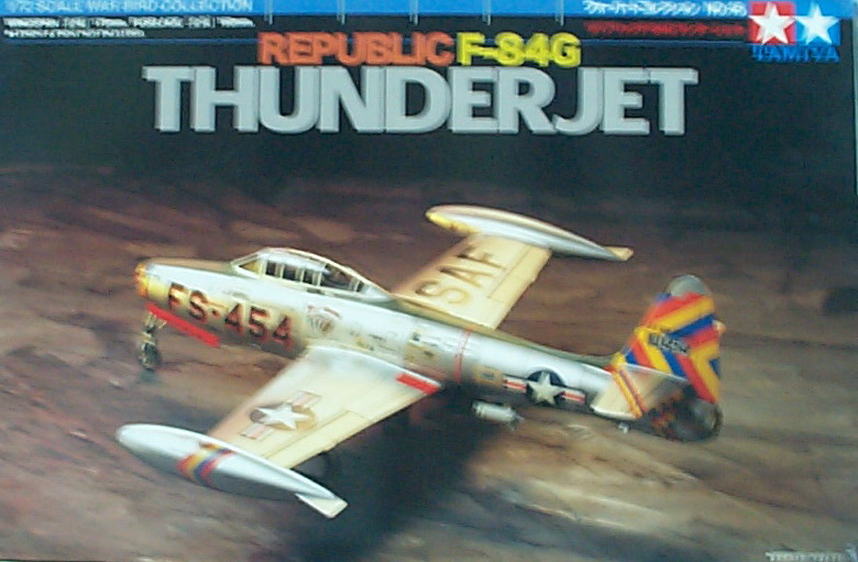 TAMIYA 60745 REPUBLIC F-84G THUNDERJET
