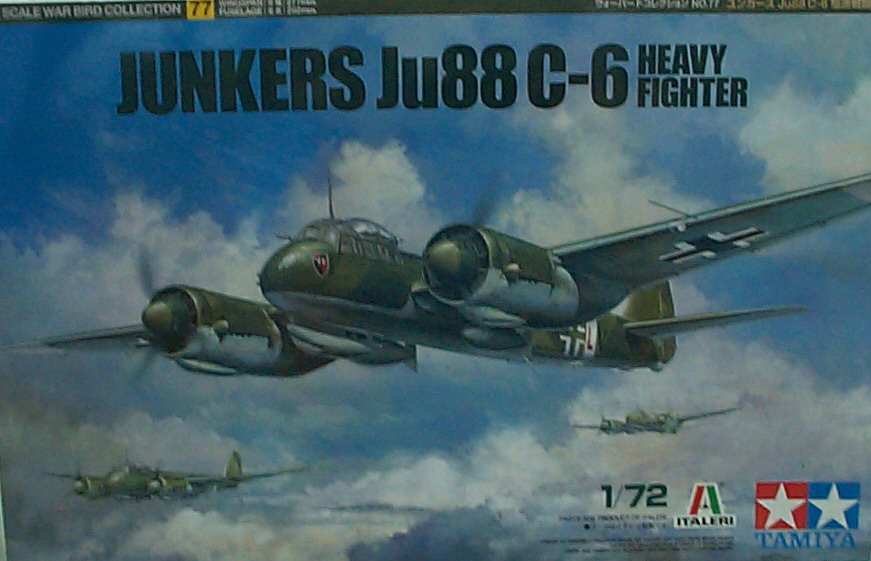 TAMIYA 60777 JUNLERS JU88 C-6